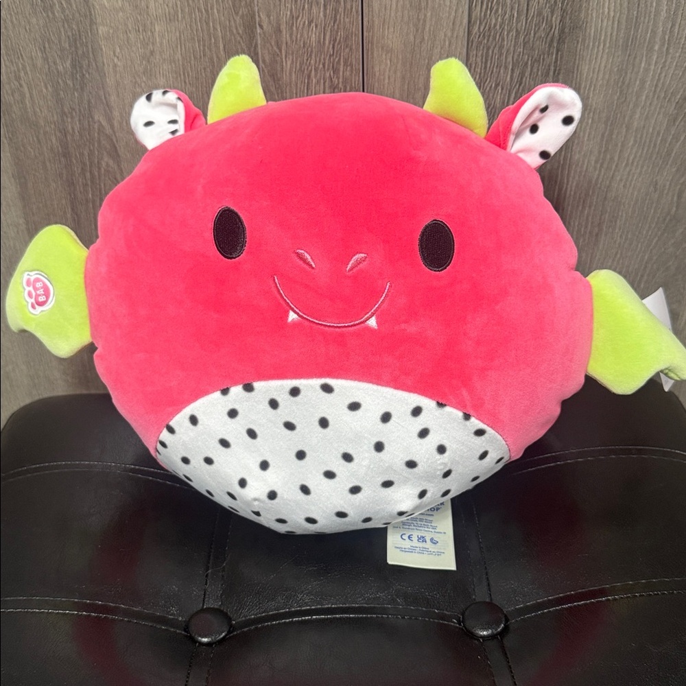 New Build A Bear Workshop Skoosherz Dragon Fruit Plush Stuffed Squishy Toy